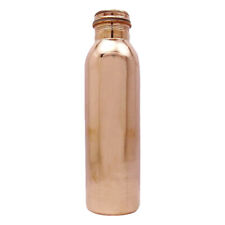 Plain Smooth Handmade Copper Water Bottle Leak Proof Authenitc Health Benefits picture