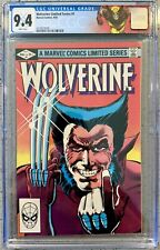 🔥 WOLVERINE #1 1982 CGC 9.4 WHITE Pages + Custom Label 1st Solo/Limited Series picture