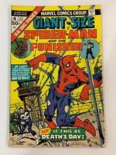  GIANT-SIZE Spider-Man # 4 Marvel 1975 Punisher 3rd Appearance picture