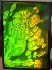 1994 FLEER MARVEL UNIVERSE WAR MACHINE #3 OF #4 HOLOGRAM INSERT picture