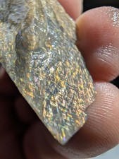 Rainbow Lattice Sunstone 51ct crystal matrix specimen rare gemstone picture