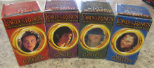 Complete Set Of 4 2001 Lord Of The Rings Glass Goblets Burger King picture