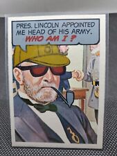 1967 Topps Who Am I? #30 President Ulysses S. Grant Unscratched Rare Union Army picture