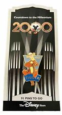 Disney Store Pin Countdown To The Millennium 2000 Tigger 1968 #92 New On Card picture