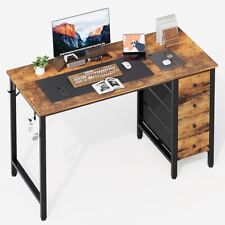 47 inch Computer Desk with 4 Drawers, Writing Work Study Desk for Home Office  picture