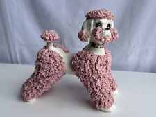 Vintage Kreiss & Company Pink Spaghetti Hair Poodle picture