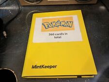 Pokemon collection 360 cards in mintkeeper album picture