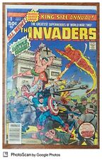Invaders King-Size Annual #1 (1977) 1st Full App Agent Axis Sub-Mariner Marvel picture