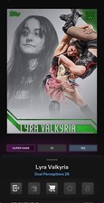 [DlGITAL CARD] TOPPS SLAM DUAL PERCEPTIONS S1 SR LYRA VALKYRIA GREEN BASE picture