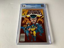SECRET DEFENDERS 1 CGC 9.6 WHITE PAGES NEWSSTAND WOLVERINE MARVEL COMIC 1993 8B9 picture