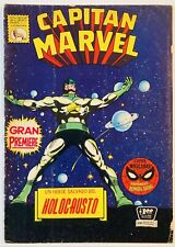 Captain Marvel #1 1968 Capitan Marvel #1 La Prensa Variant Orig 1st Ed VG+ 4.5 picture