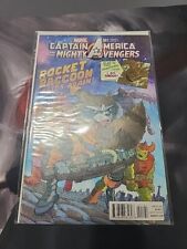 Captain America And The Mighty Avengers 1 Rocket Raccoon Var. Near Mint Marvel picture