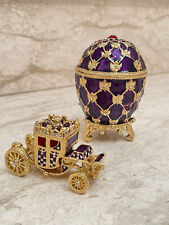 Handmade Emperor Fabergé  Faberge egg Imperial egg & Gold bracelet BoyfriendGift picture