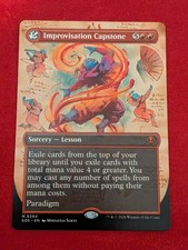 Improvisation Capstone (Borderless) M NM Secrets of Strixhaven MTG picture