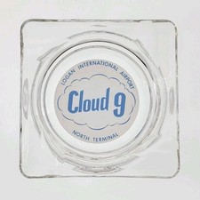 Vintage Ashtray / Cloud 9 Bar / Logan International Airport /  Boston MA picture