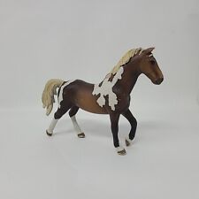 Schleich Horse Pinto TRAKEHNER STALLION Brown White Figure 2013 Retired 13756 picture