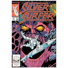 Silver Surfer (1987 series) #22 in Near Mint minus condition. Marvel comics [a% picture