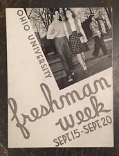 Vintage 1941 Ohio University Freshman Handbook picture