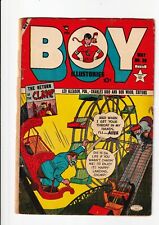 BOY ILLUSTORIES #89 Lev Gleason, 1953 Crimebuster, Charles Biro, 1st print picture
