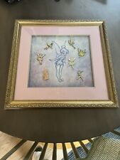 Disney TINKERBELL THROUGH THE YEARS FRAMED COLLECTIBLE ART LTD EDITION 2500  COA picture