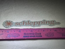 ANTHROPIC AMERICAN ARTIFICIAL INTELLIGENCE CO SCHLEPPING STICKER WITH LOGO picture