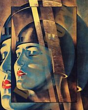 1927 Sci-Fi Metropolis Movie Maria de Fritz Lang Poster Collage Art 8x10 Photo picture