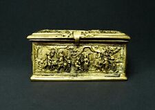 Antique Looking (Newly Brass Made) Brass Jewellery Box picture