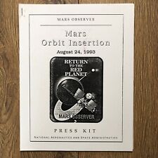 NASA Mars Observer - Mars Orbit Insertion August 24 1993 Press Kit picture