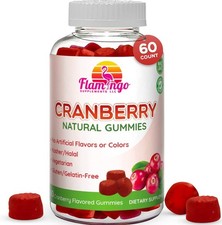 Natural Antioxidant Rich Immune System & Skin Cranberry Gummy Supplements (60pk) picture