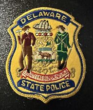 Delaware State Police Patch ~ Original Issue - Vintage picture