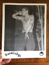 Knowledge Punk Rock Music Group Very Rare Vintage 8x10 Press Photo - Nick Traina picture