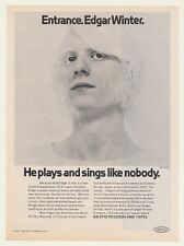 1970 Edgar Winter Entrance Epic Records Print Ad picture