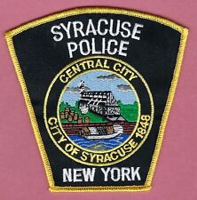 SYRACUSE NEW YORK POLICE SHOULDER PATCH  picture