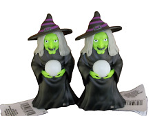 Halloween Lot of 2 Motion Sensitive Cackling Witches 6