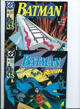 BATMAN #466 & #467 -- 1st TIM DRAKE as ROBIN TEAMING UP WITH BATMAN -- 1991 picture