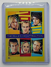 The Rules Of Attraction Limited Artist Signed Comedy  Classic Trading Card 1/10 picture