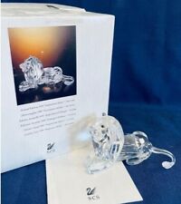 Swarovski SCS 1995 Inspiration African Lion Crystal Figurine Retired VERY RARE picture