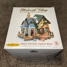RARE 2003 Harbourside Village CAPTAIN SMITH Lighted House Building NEW IN BOX picture