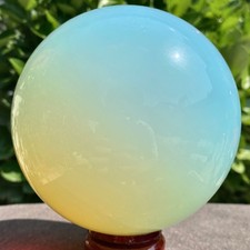 3.29LB Artificial protein stone ball rainbow crystal gemstone spiritual healing picture