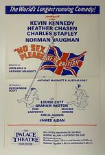 No Sex Please We're British The Palace Theatre Manchester Large Poster - GC picture