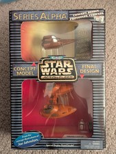 1996 Galoob Twin-Pod Cloud Car Action Fleet Series Alpha Concept Model picture