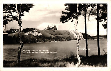 Real Photo PRINCE OF WALES HOTEL Waterton Lakes Alberta BC Canada Postcard picture
