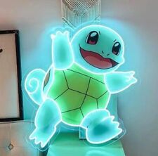Squirtle Neon Sign 15.7”x14.5” Custom Pokemon Sign picture