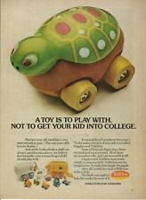 1973 Tonka Gigglers Toddlers Turtle vintage print ad 70's Toy advertisement picture