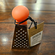Creative Co-Op 3.5" Stainless Steel Mini Grater with Round Knob Handle (NWT) picture