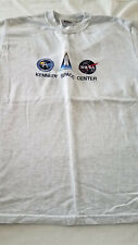 VTG KENNEDY SPACE CENTER Apollo NASA Space Shuttle NASA Patches MEDIUM TShirt picture