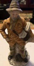 Vintage Ceramic Old Man Hobo Figurine 6” Tall 1982 picture
