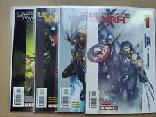 Ultimate War #1-4 COMPLETE SERIES SET - 2002 Marvel Comics - Mark Millar - X-Men picture
