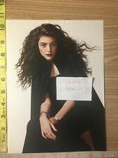 Lorde 2014 Photo Photograph In Black picture