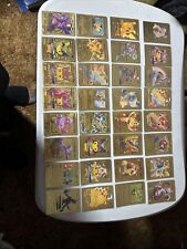 Lot Of Gold Foil Pokémon Cards Fan Art Very Nice  picture